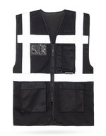 Mesh Multifunctional Vest Larisa – Black