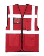Mesh Multifunctional Vest Larisa – Red