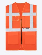 Gilet Multifonctionnel en Mesh Larisa – Signal Orange