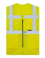 Gilet Multifonctionnel en Mesh Larisa – Signal Jaune