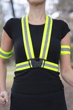 Korntex Ceinture Corporelle Élastique Hi-Vis Glarus, Signal Yellow One Size (Adults), KX150 – Bild 1