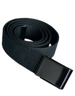 Korntex Trendiger Polyester-Gürtel Basel, 4 cm, Anthracite One Size, KX153 – Nero