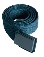 Korntex Trendiger Polyester-Gürtel Basel, 4 cm, Anthracite One Size, KX153 – Blu navy