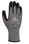 Korntex Elastische Nitrilschaum-Handschuhe Izmir, Black/Grey 6, KX157 – Bild 3
