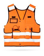 Tactical safety vest “Stammheim” – Signal Orange