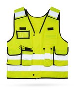 Tactical safety vest “Stammheim” – Signal Yellow