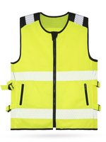 Hi-Vis Mesh Motorcycle Safety Vest “Naxos” – Bild 3
