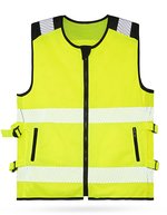 Hi-Vis Mesh Motorcycle Safety Vest “Naxos” – Bild 2