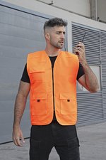 Korntex Padded Multifunctional Work Vest Kiel CO² Neutral Black S (KX166), KX166 – Bild 1