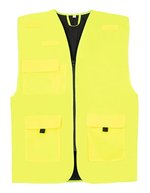 Korntex Padded Multifunctional Work Vest Kiel CO² Neutral Signal Orange S (KX166) – Signal Yellow