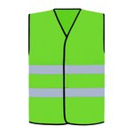 Korntex Comfort Warnweste Soltau CO² Neutral, Signal Orange 4XL/5XL, KX167 – Bild 3