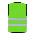 Korntex Comfort Warnweste Soltau CO² Neutral, Signal Orange 4XL/5XL, KX167 – Bild 4
