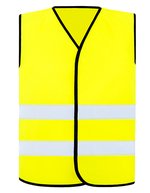 Korntex Comfort Warnweste Soltau CO² Neutral – Signal Yellow
