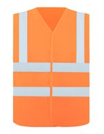 Korntex Comfort Sicherheitsweste Minden mit Reflexstreifen – Signal Orange