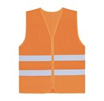 Korntex Komfort Mesh Warnweste Rhodes CO² Neutral, Signal Orange 4XL/5XL, KX169 – Bild 3