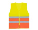Korntex Komfort Mesh Warnweste Rhodes CO² Neutral, Signal Orange 4XL/5XL, KX169 – Bild 5