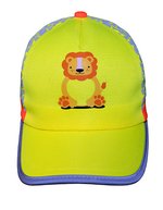 Cappellino per Bambini Funtastic Wildlife – Lion Giallo