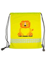 Childrens Gym Bag Funtastic Wildlife – Lion Yellow