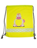 Childrens Gym Bag Funtastic Wildlife – Unicorn Yellow