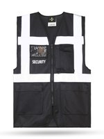“SECURITY” Mesh Multifunctional Safety Vest “Tampa” – Bild 3