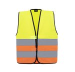 Korntex Hi-Vis Sicherheitsweste Aarhus für Kinder, Signal Orange XS (3-6 Jahre), KX200 – Bild 5
