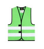 Korntex Hi-Vis Sicherheitsweste Aarhus für Kinder, Signal Orange XS (3-6 Jahre), KX200 – Bild 6