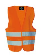 Korntex Hi-Vis Sicherheitsweste Aarhus für Kinder – Signal Orange