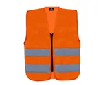 Korntex Hi-Vis Sicherheitsweste Aalborg für Kinder, Blue XXS (3/4 Jahre), KX201 – Bild 3