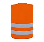 Korntex Hi-Vis Sicherheitsweste Aalborg für Kinder, Blue XXS (3/4 Jahre), KX201 – Bild 4