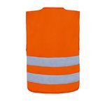 Korntex Hi-Vis Sicherheitsweste Aalborg für Kinder, Signal Orange S (7-12 Jahre), KX201 – Bild 4