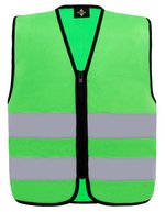 Korntex Hi-Vis Sicherheitsweste Aalborg für Kinder – Green