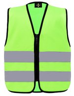 Korntex Hi-Vis Sicherheitsweste Aalborg für Kinder – Lime Green
