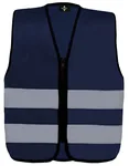 Korntex Hi-Vis Sicherheitsweste Aalborg für Kinder, Blue XXS (3/4 Jahre), KX201 – Navy