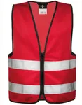Korntex Hi-Vis Sicherheitsweste Aalborg für Kinder, Blue XXS (3/4 Jahre), KX201 – Red