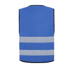 Korntex Hi-Vis Warnweste Cologne mit Reißverschluss, Royal Blue M, KX217 – Bild 4
