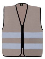Korntex Hi-Vis Warnweste Cologne mit Reißverschluss, Royal Blue M, KX217 – Gris