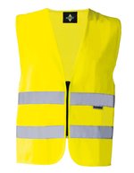 Korntex Hi-Vis Warnweste Cologne mit Reißverschluss, Royal Blue M, KX217 – Signal Jaune
