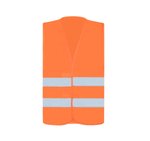 Korntex Druckbare Hi-Vis Sicherheitsweste Karlsruhe, Signal Orange XL, KX2170 – Bild 3