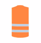 Korntex Druckbare Hi-Vis Sicherheitsweste Karlsruhe, Signal Yellow XL, KX2170 – Bild 4
