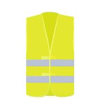 Korntex Druckbare Hi-Vis Sicherheitsweste Karlsruhe, Signal Orange XL, KX2170 – Bild 5