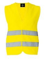 Korntex Druckbare Hi-Vis Sicherheitsweste Karlsruhe, Signal Orange XL, KX2170 – Signal Jaune