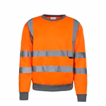 Korntex Sweat-shirt haute visibilité Limerick avec bandes réfléchissantes, Black S, KX324 – image 3