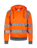 Korntex Hi-Vis Hoody mit Reflektionsstreifen – Signal Orange