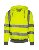 Korntex Hi-Vis Hoody mit Reflektionsstreifen – Signal Yellow