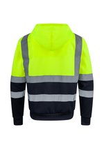 Korntex Hi-Vis Kapuzen-Sweatjacke mit Reflexstreifen, Signal Orange S, KX422 – Bild 4