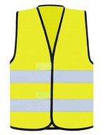 Korntex Warnweste Neon-Orange mit Reflektoren – Signal Yellow