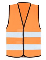 Korntex CO²-neutrale Hi-Vis Warnweste Paris, Signal Orange S, KX500CO2 – Bild 2