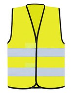Korntex CO²-neutrale Hi-Vis Warnweste Paris, Signal Orange S, KX500CO2 – Signal Jaune