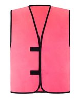 Korntex Promotion-Weste Leipzig, 100% Polyester, Black S, KX501 – Neon Pink