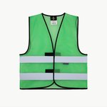 Korntex Hi-Vis Mesh Safety Vest Thessaloniki Signal Yellow S (KX502), KX502 – Bild 3